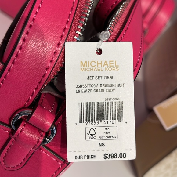 Michael Kors Jet Set Large Ombré Signature Logo EW Crossbody Body
Dragonfuit
NWT - Picture 13 of 13